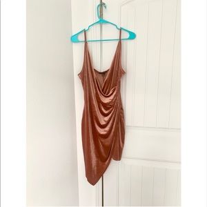 FOREVER 21 + CRUSHED VELVET DRESS